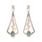 Adeline Earrings in various gemstones